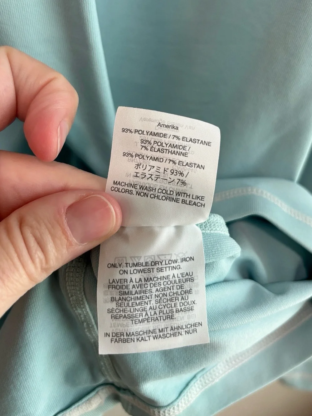 J. Crew Sunshirt Light Blue Rash Guard Long Sleeve Swim Sun Shirt Size Medium